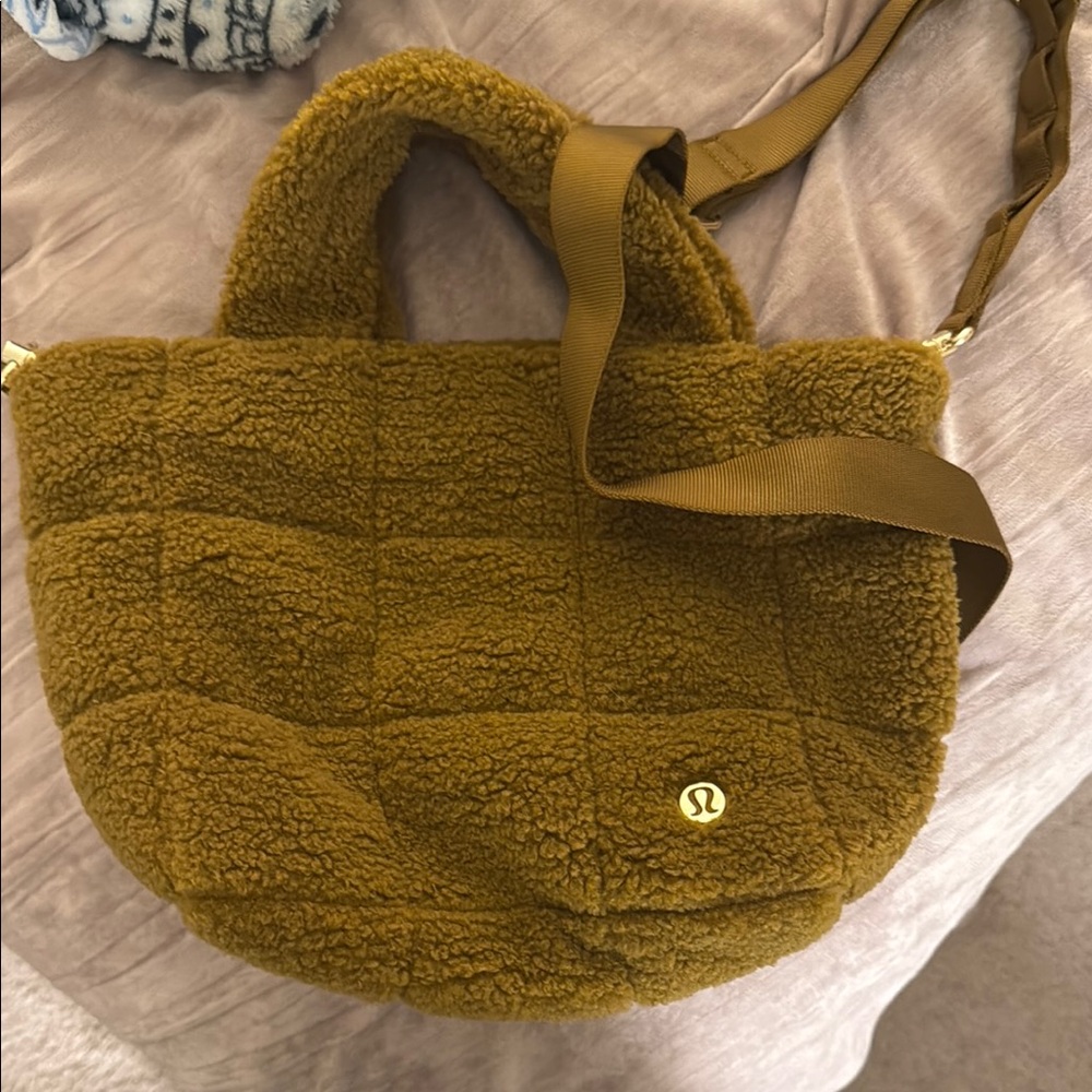 lululemon athletica Brown Plush Tote